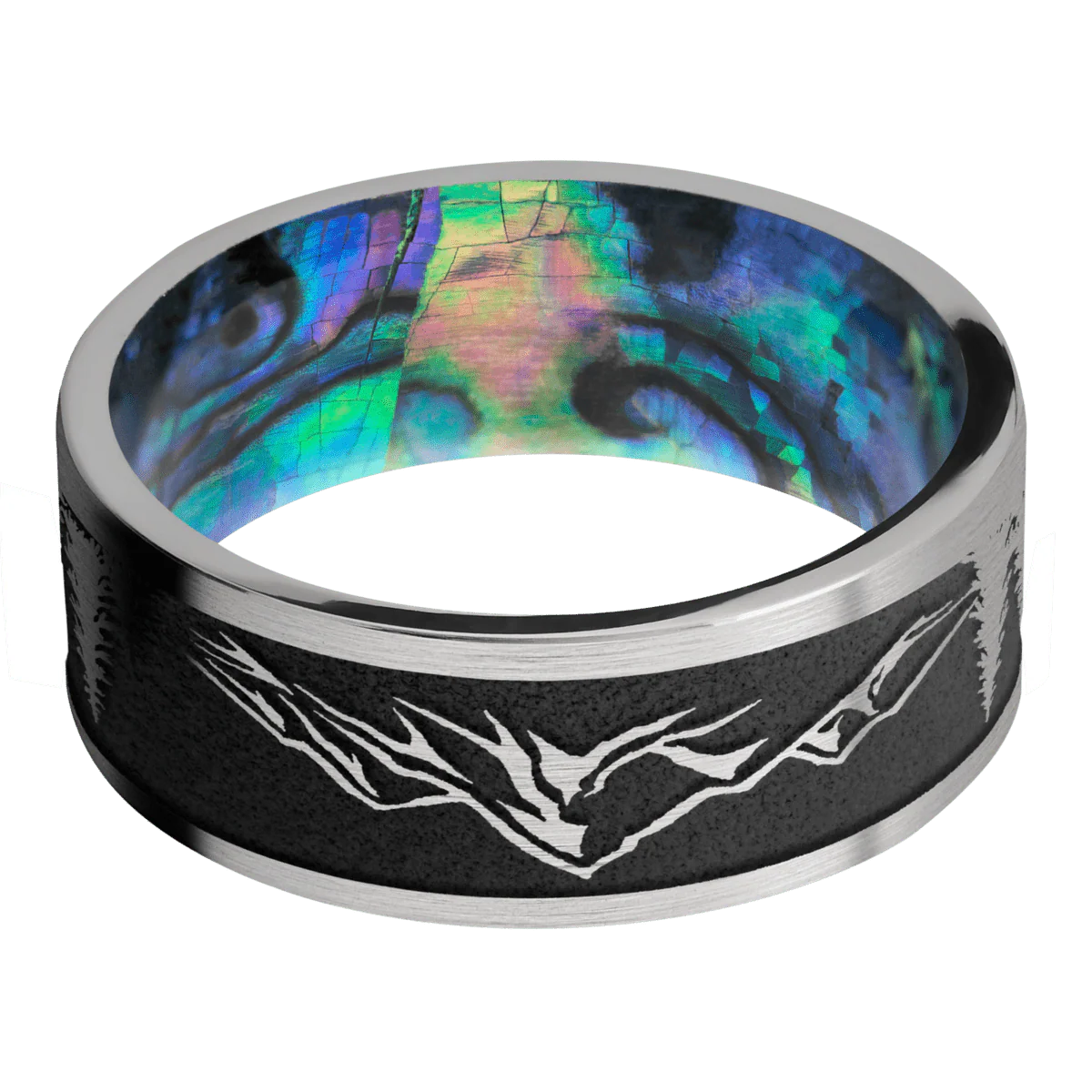 Titanium + Satin Finish + Abalone - Image 3