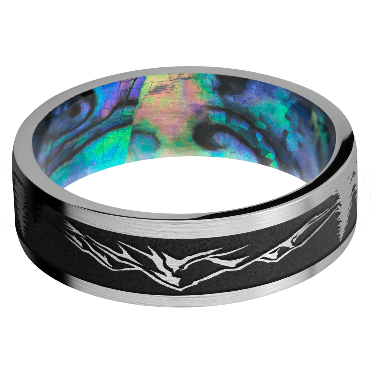 Titanium + Satin Finish + Abalone - Image 3