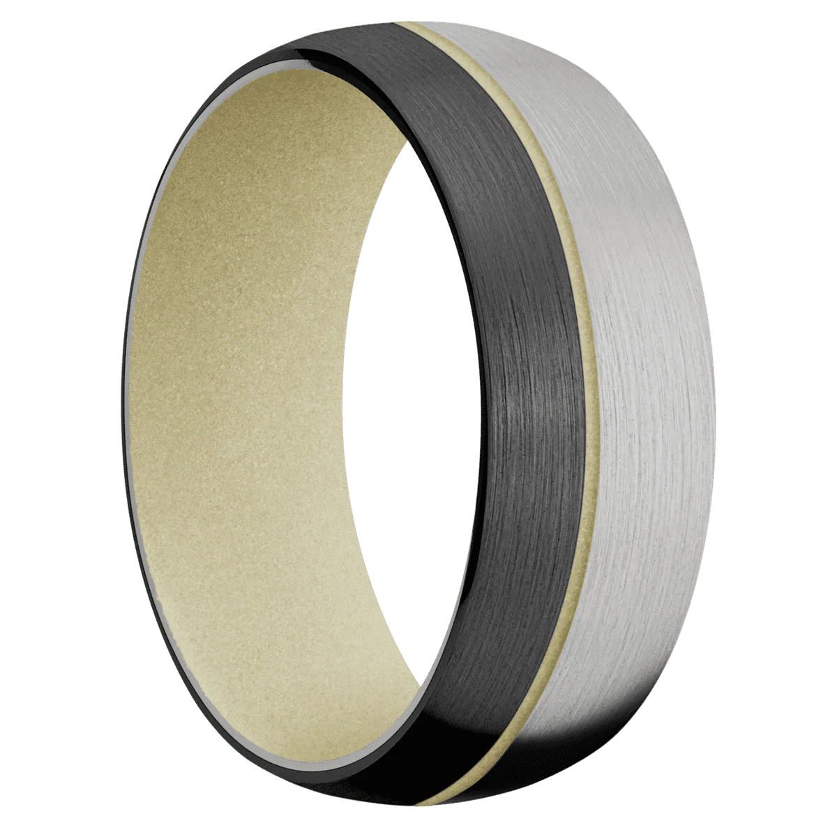 Titanium + Satin Finish + Bright Nickel