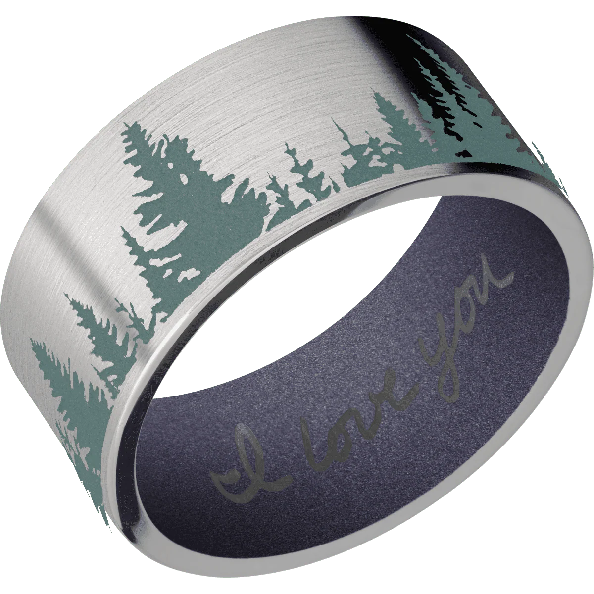 Titanium + Satin Finish + Crushed Orchid - Image 2