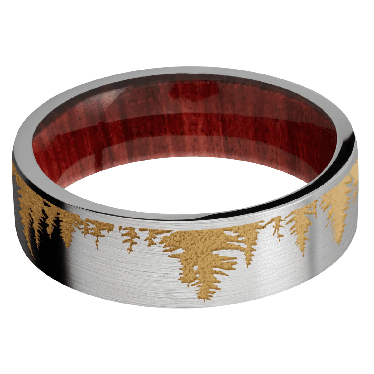 Titanium + Satin Finish + Red Heart - Image 3