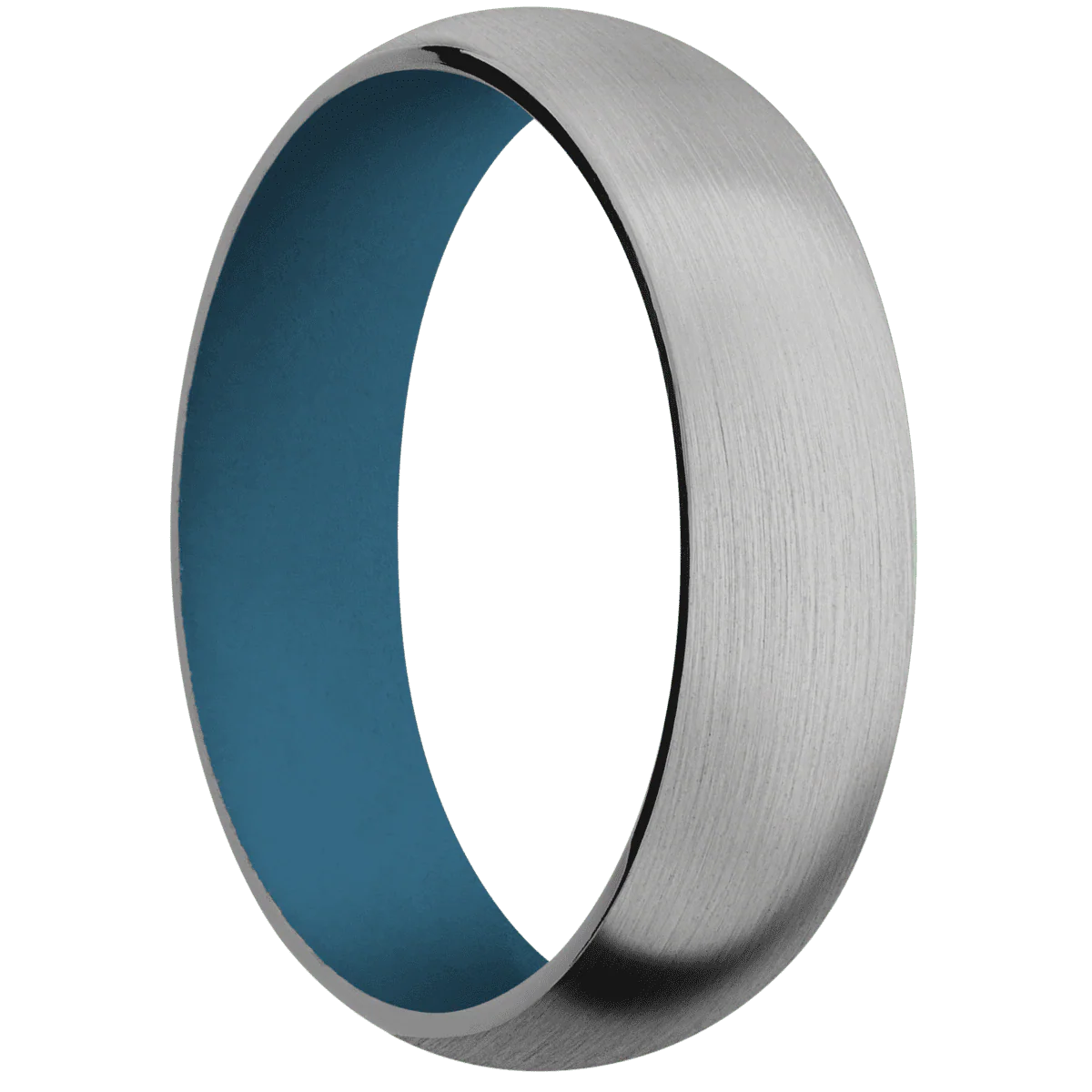 Titanium + Satin Finish + Royal Blue