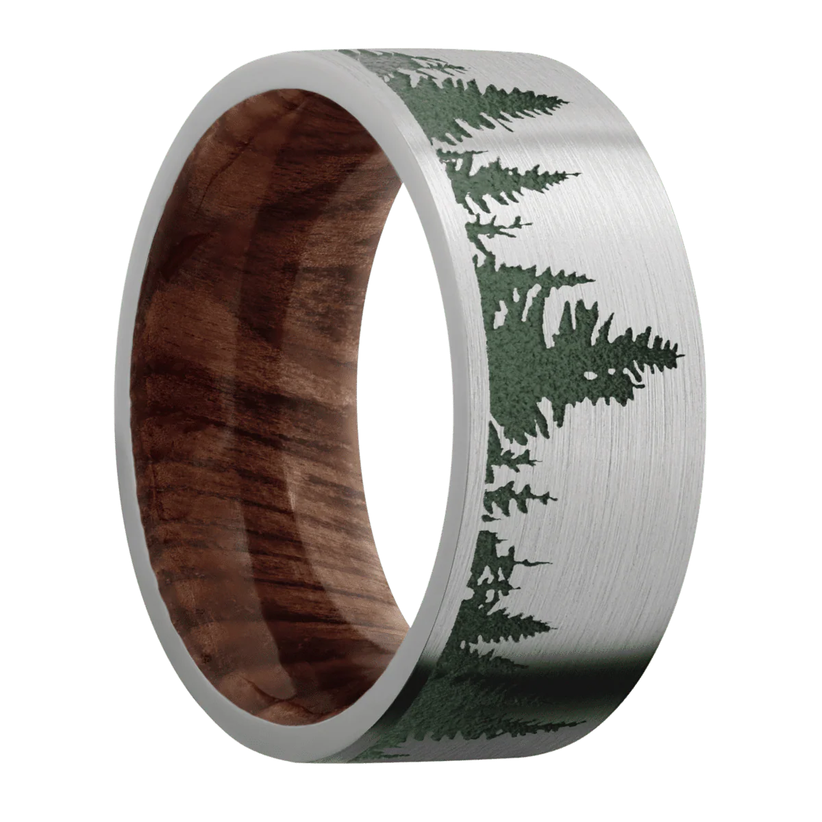 Titanium + Satin Finish + Sequoia