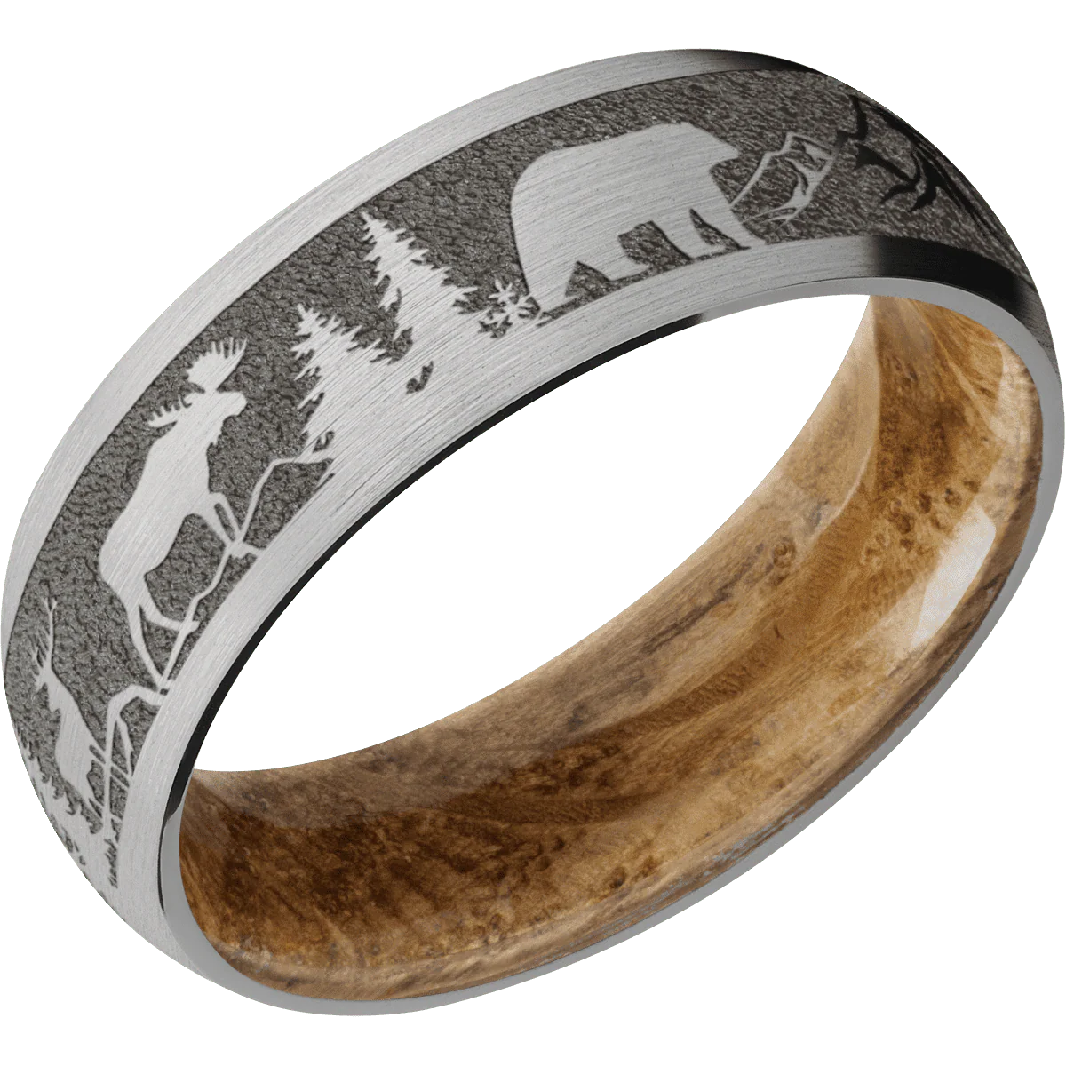 Titanium + Satin Finish + Whiskey Barrel - Image 2