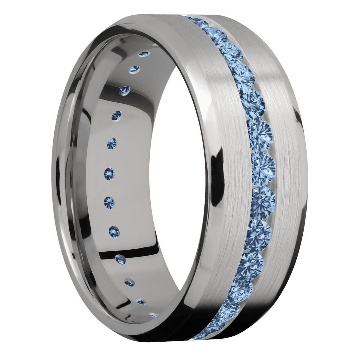 Titanium + Satin , Polish Finish