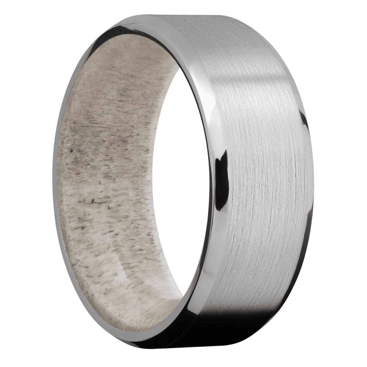 Titanium + Satin , Polish Finish + Antler