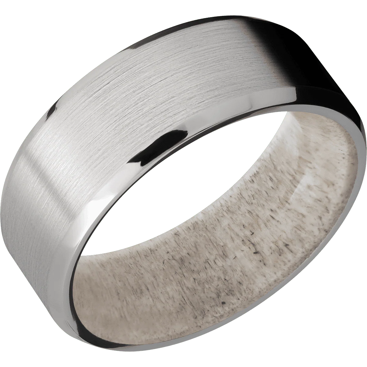 Titanium + Satin , Polish Finish + Antler - Image 2
