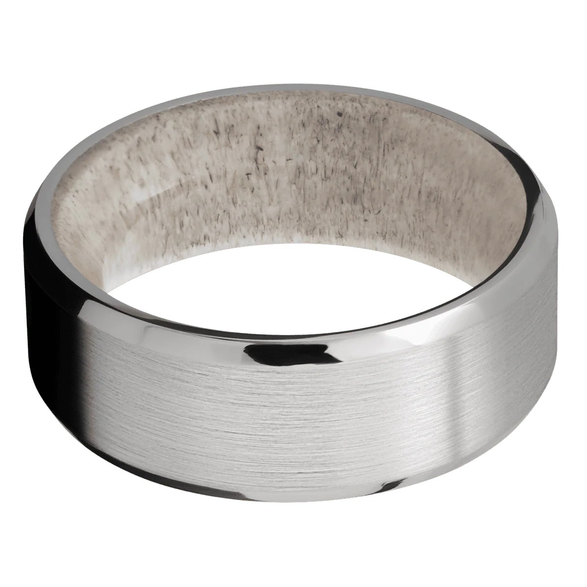 Titanium + Satin , Polish Finish + Antler - Image 3