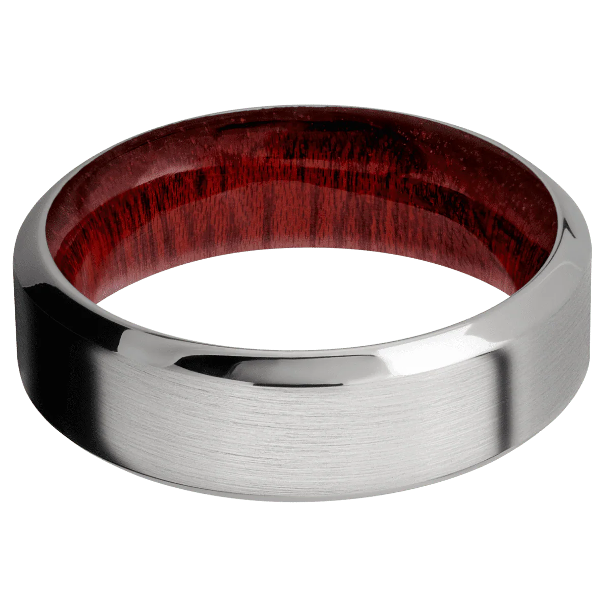 Titanium + Satin , Polish Finish + Blood Wood - Image 3