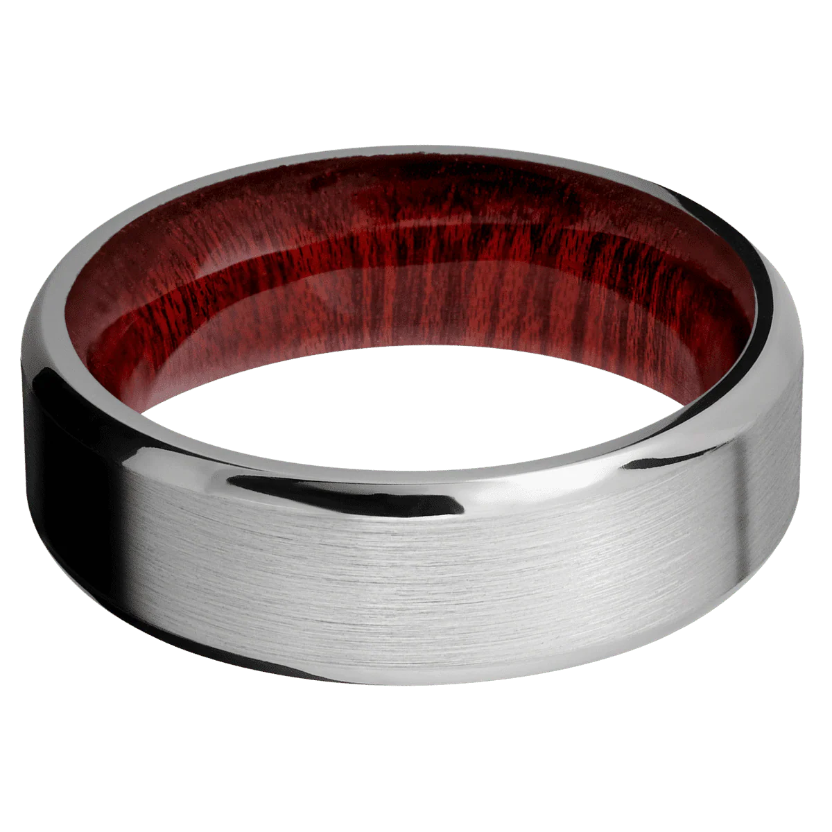 Titanium + Satin , Polish Finish + Blood Wood - Image 3
