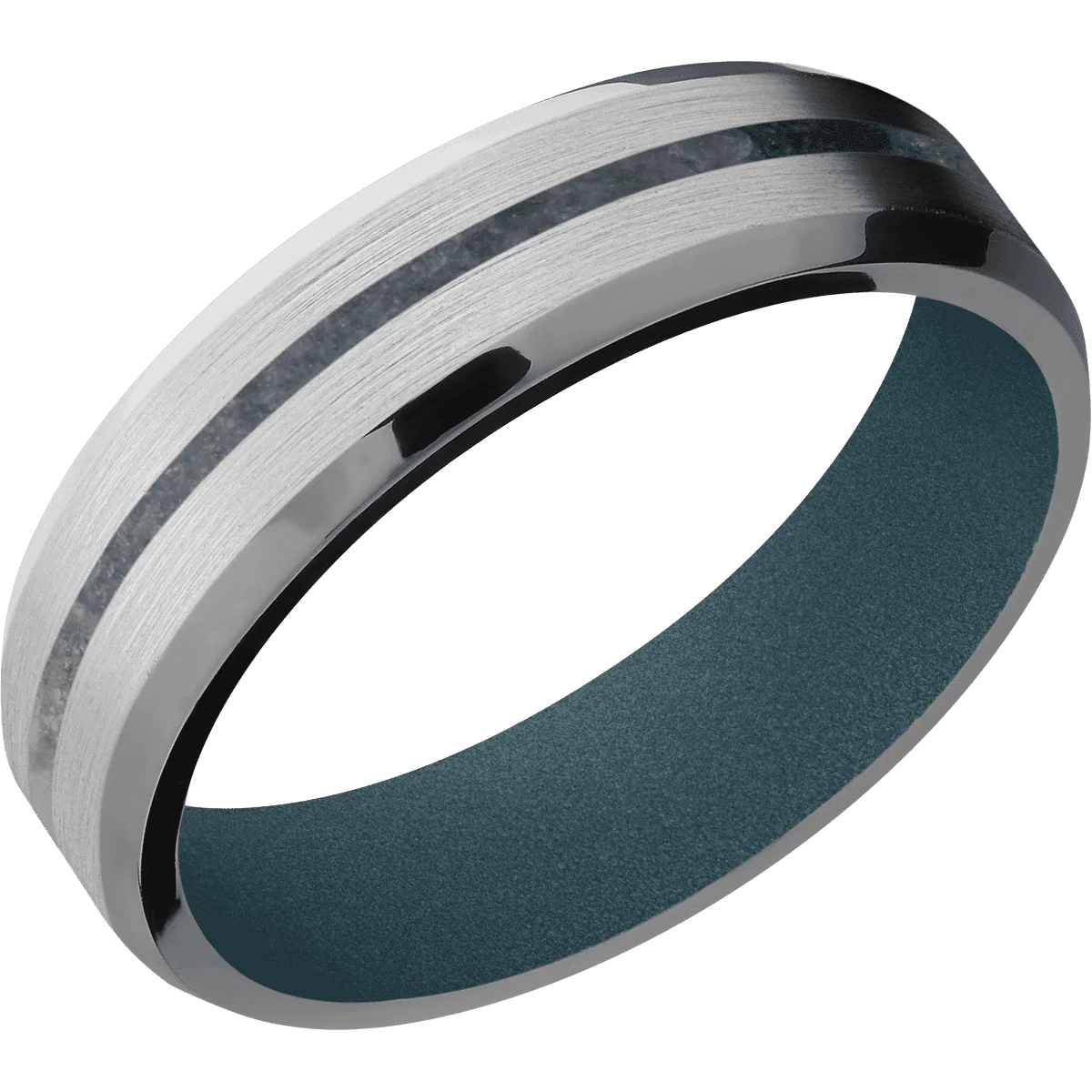 Titanium + Satin , Polish Finish + Blue Titanium - Image 2