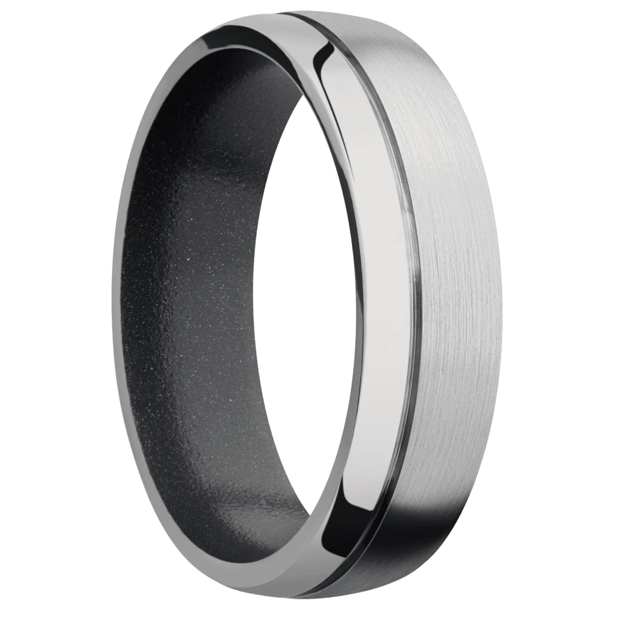 Titanium + Satin , Polish Finish + Dark Grey