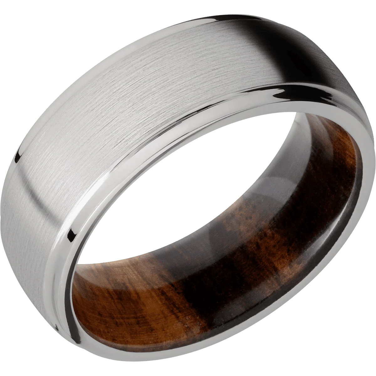 Titanium + Satin , Polish Finish + Desert Iron Wood - Image 2