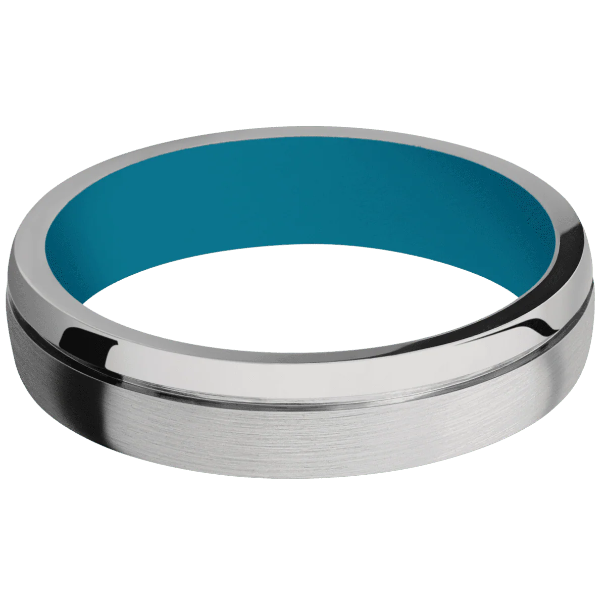 Titanium + Satin , Polish Finish + Sea Blue - Image 3