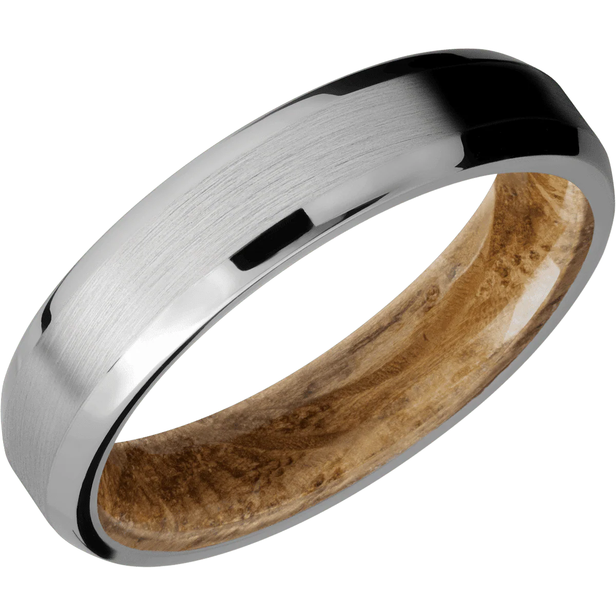 Titanium + Satin , Polish Finish + Whiskey Barrel - Image 2