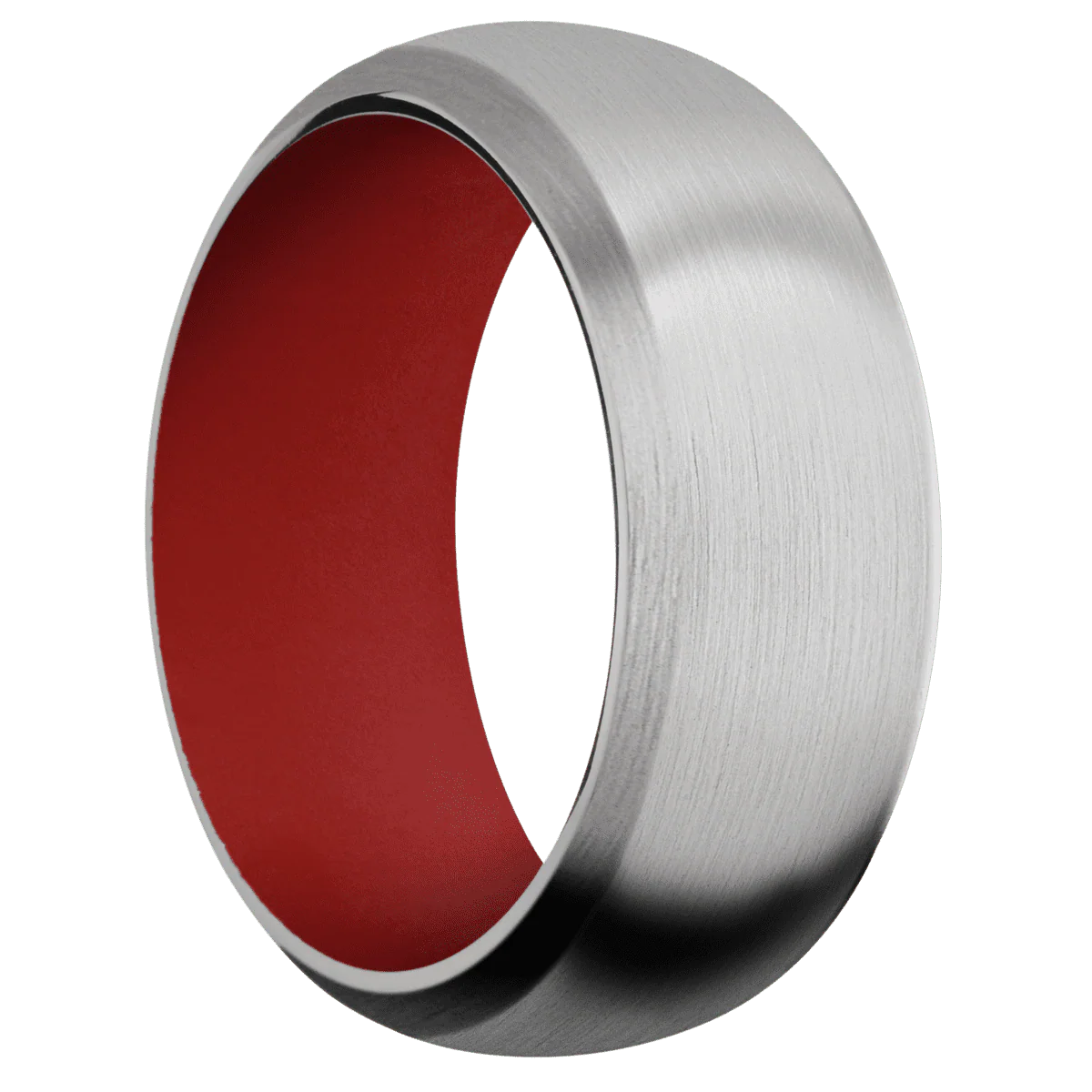 Titanium + Satin , Satin Finish + USMC Red