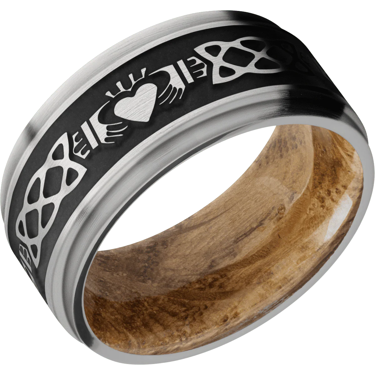 Titanium + Satin , Satin Finish + Whiskey Barrel - Image 2