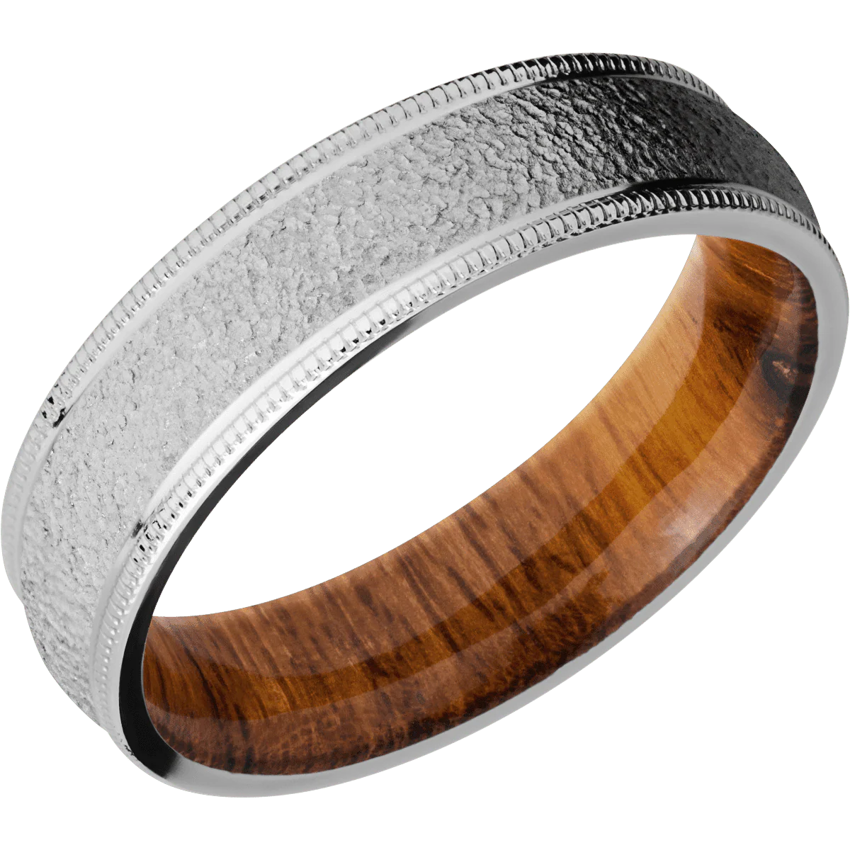 Titanium + Stipple Finish + Desert Iron Wood - Image 2
