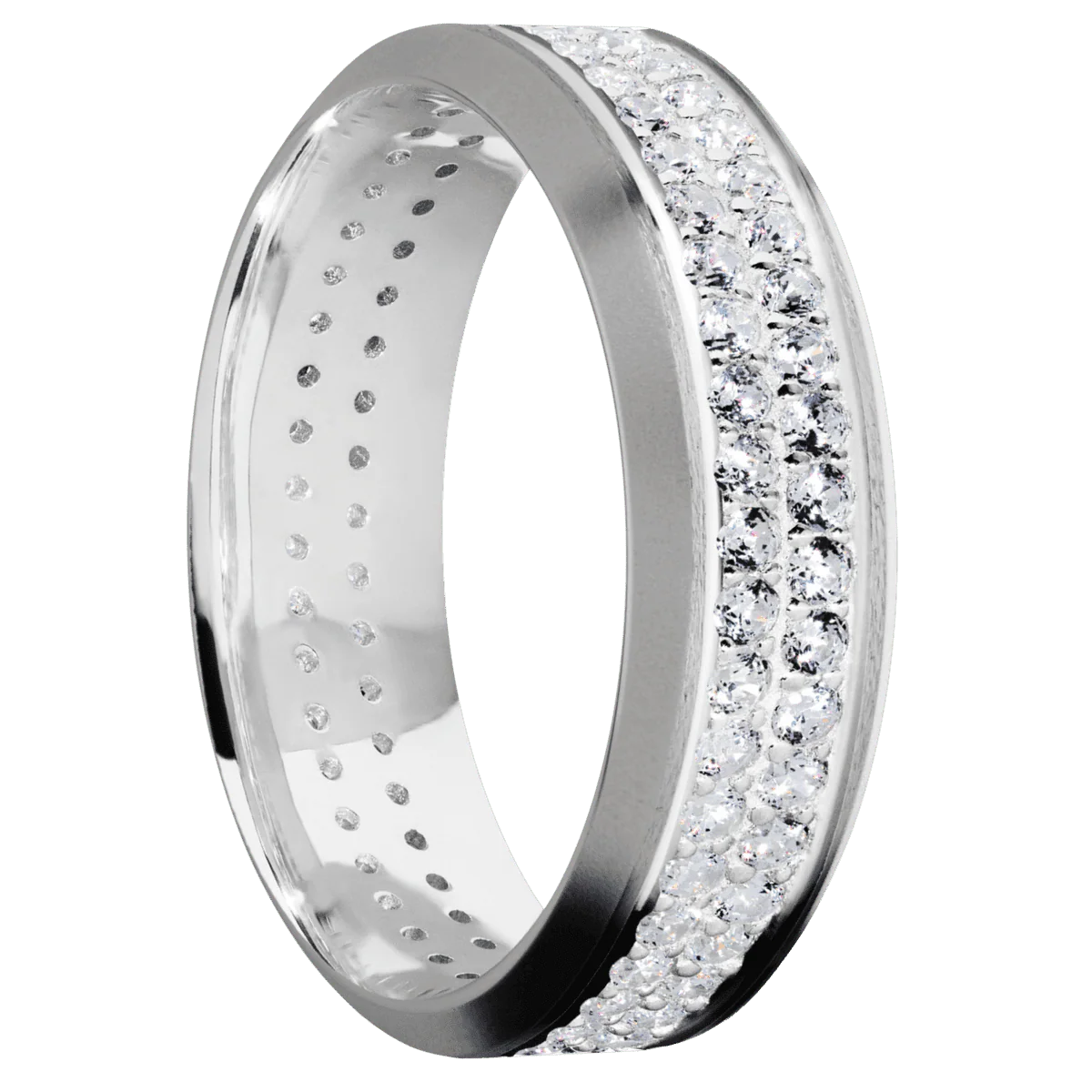 Titanium + Stone , Bead Finish