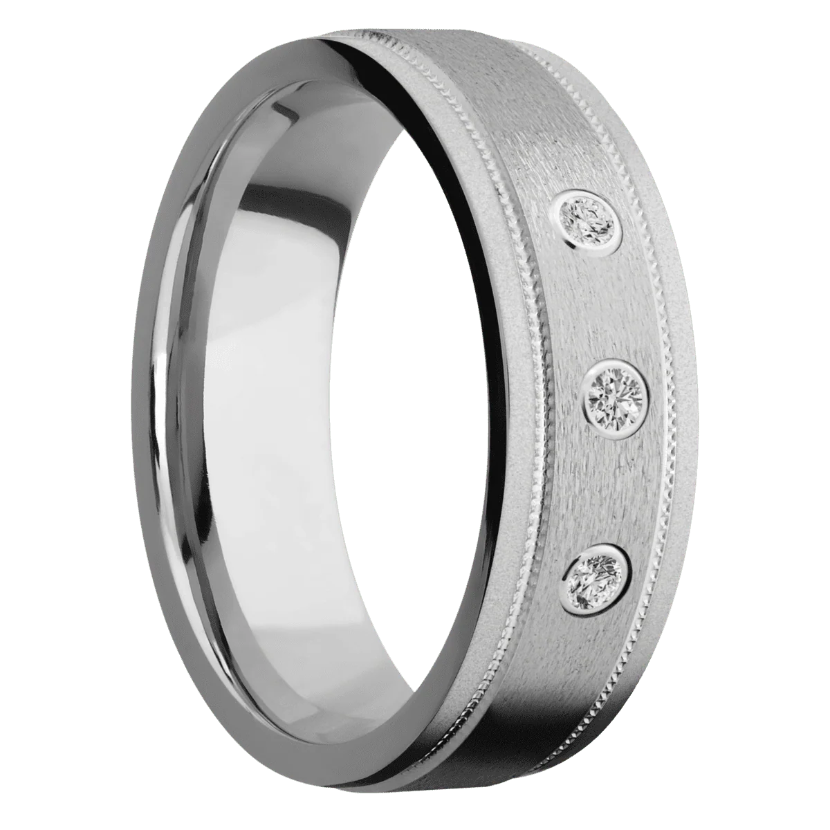 Titanium + Stone , Bead Finish