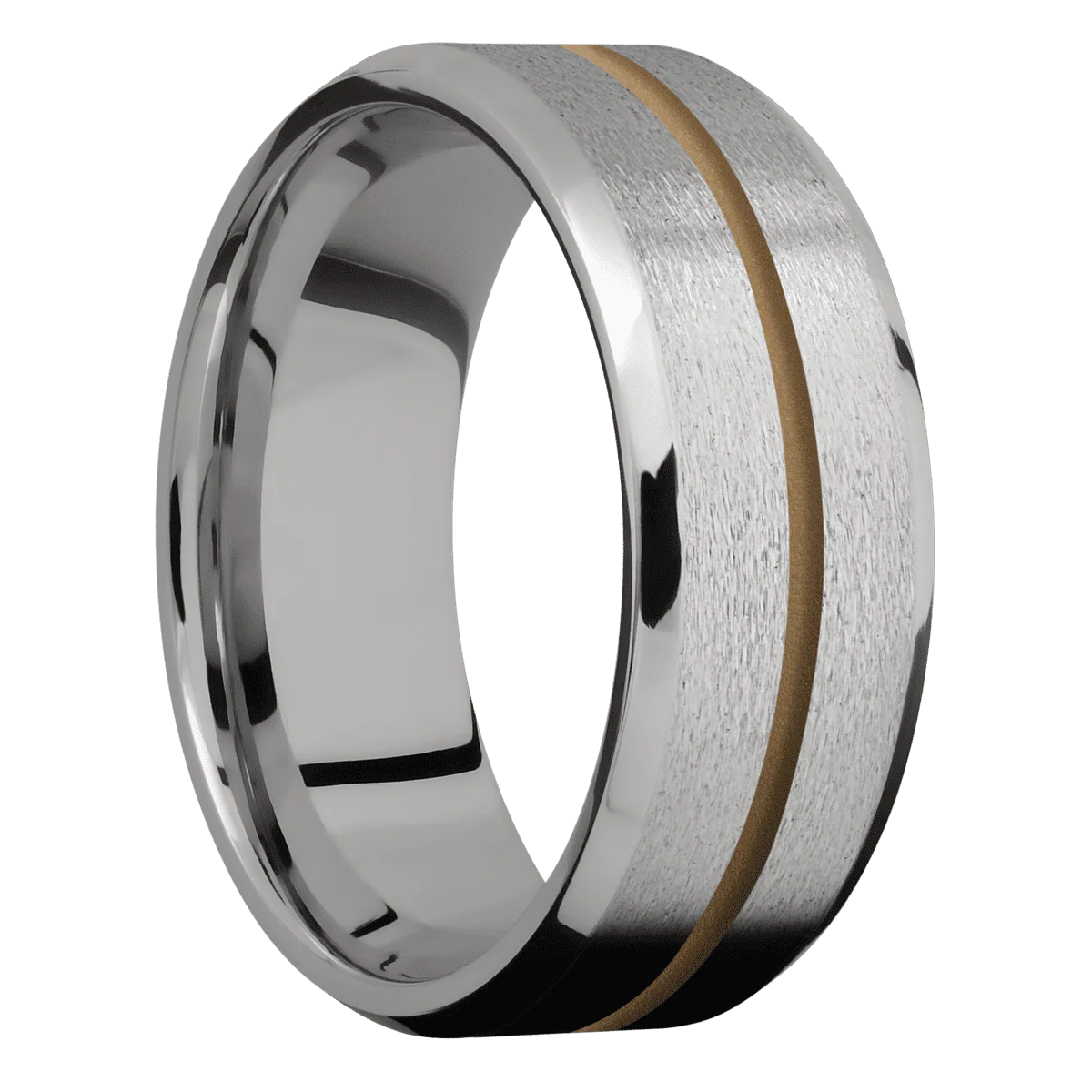 Titanium + Stone , Polish Finish