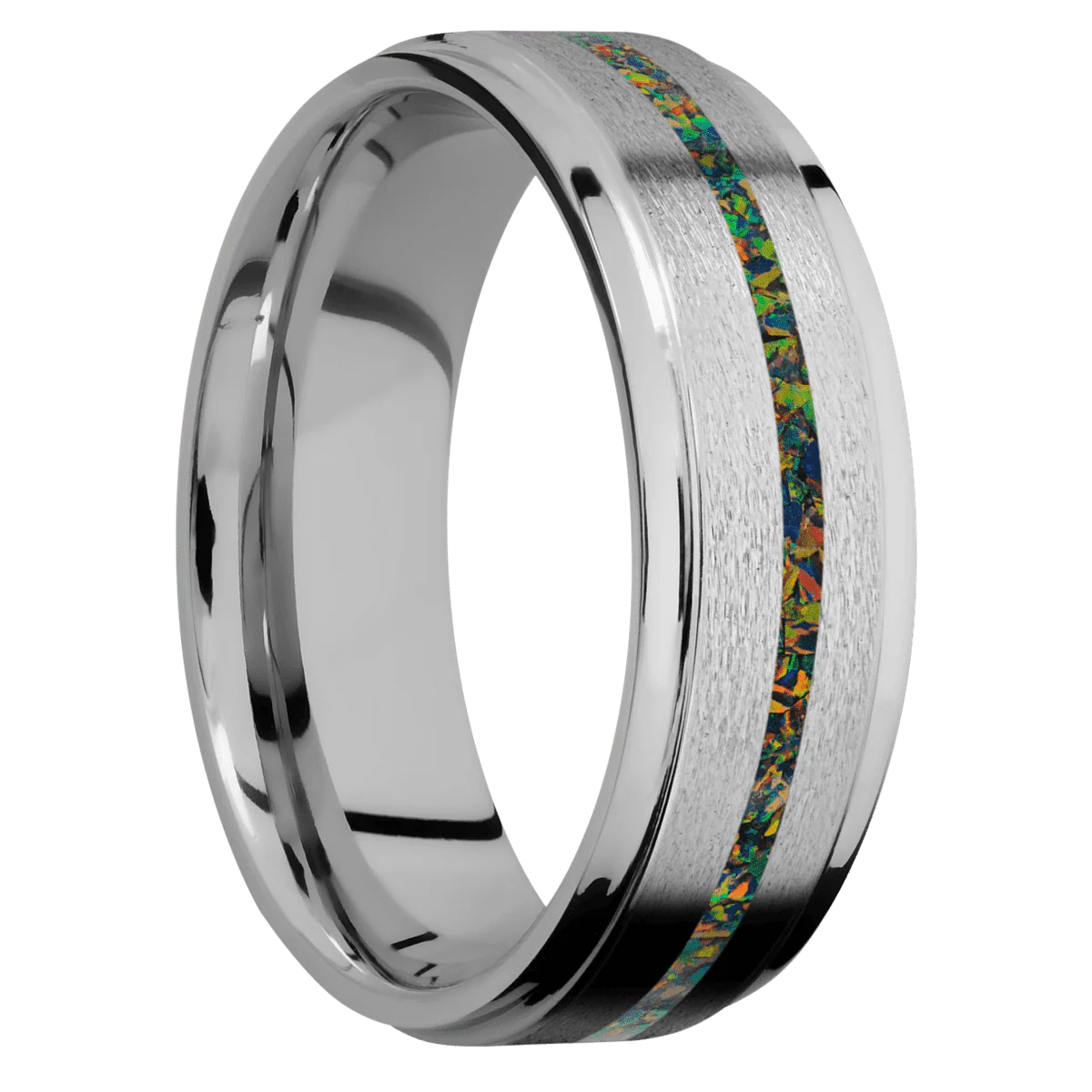 Titanium + Stone , Polish Finish
