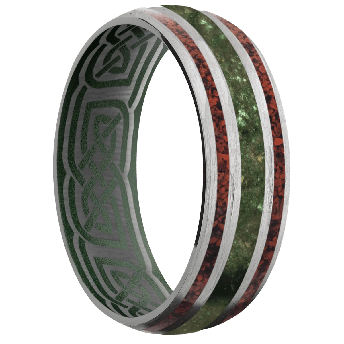 Titanium + Treebarkh Finish + Highland Green