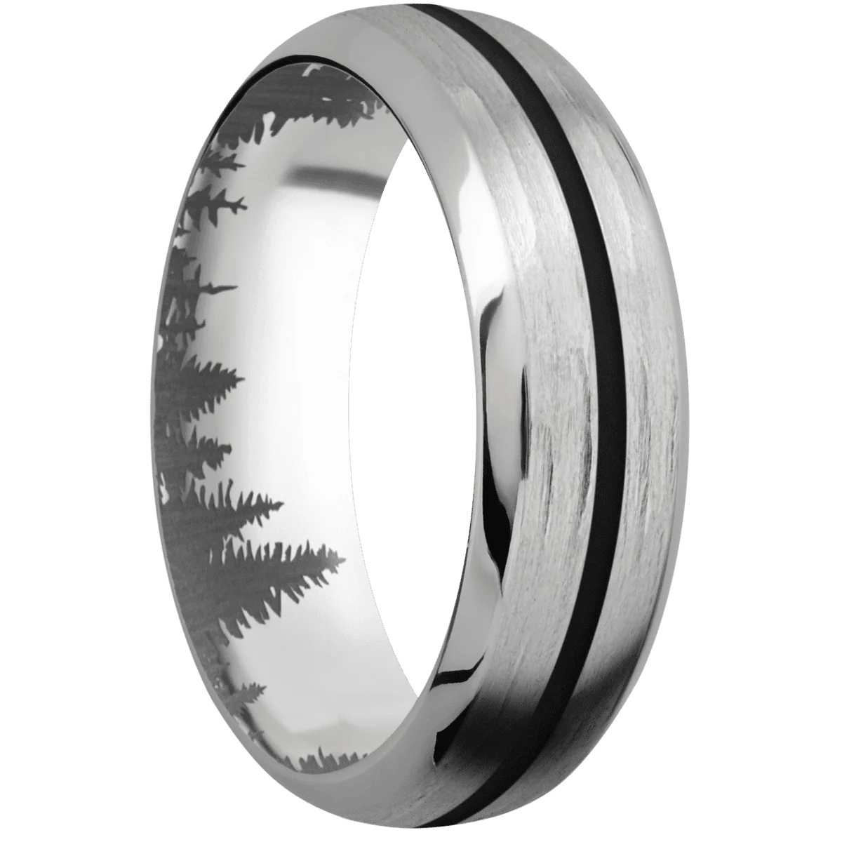 Titanium + Treebarkh , Polish Finish