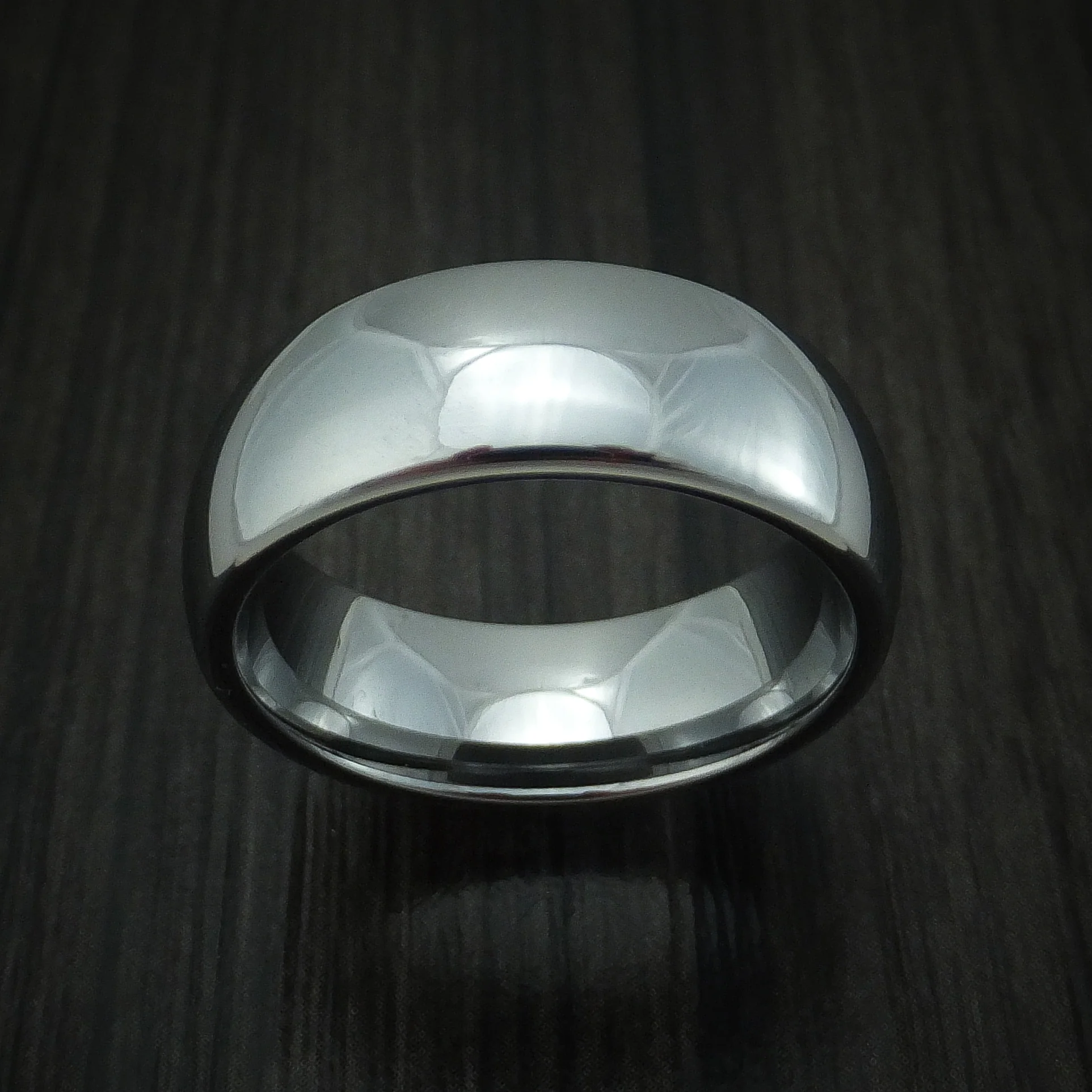 Tungsten Band Men's Ring - Image 2