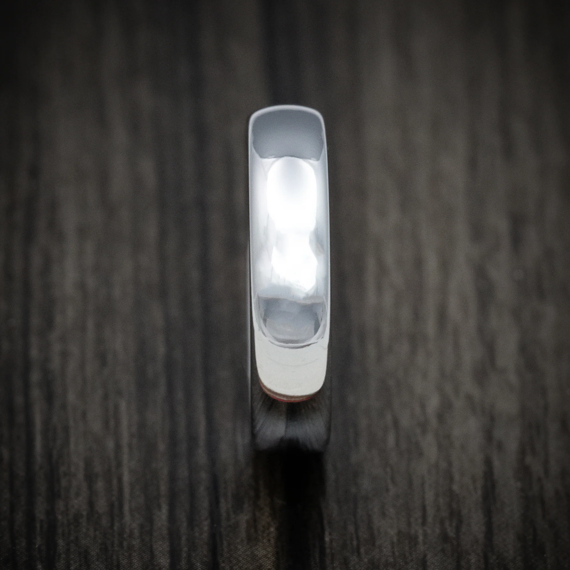 Tungsten Men's Ring with Polish Finish Band - Image 3