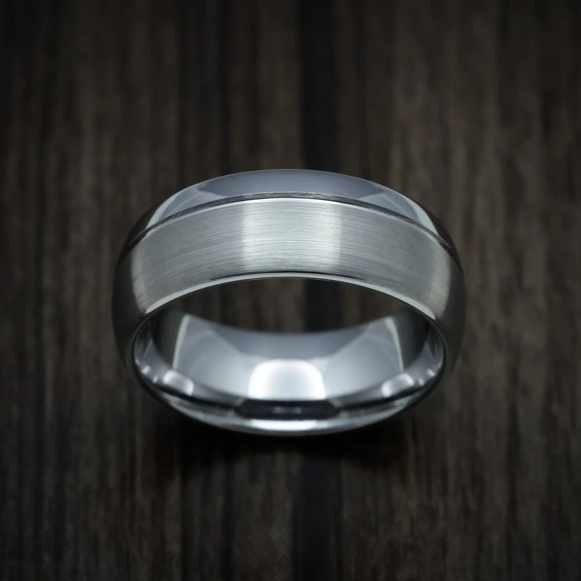 Tungsten Band Men's Ring - Image 3