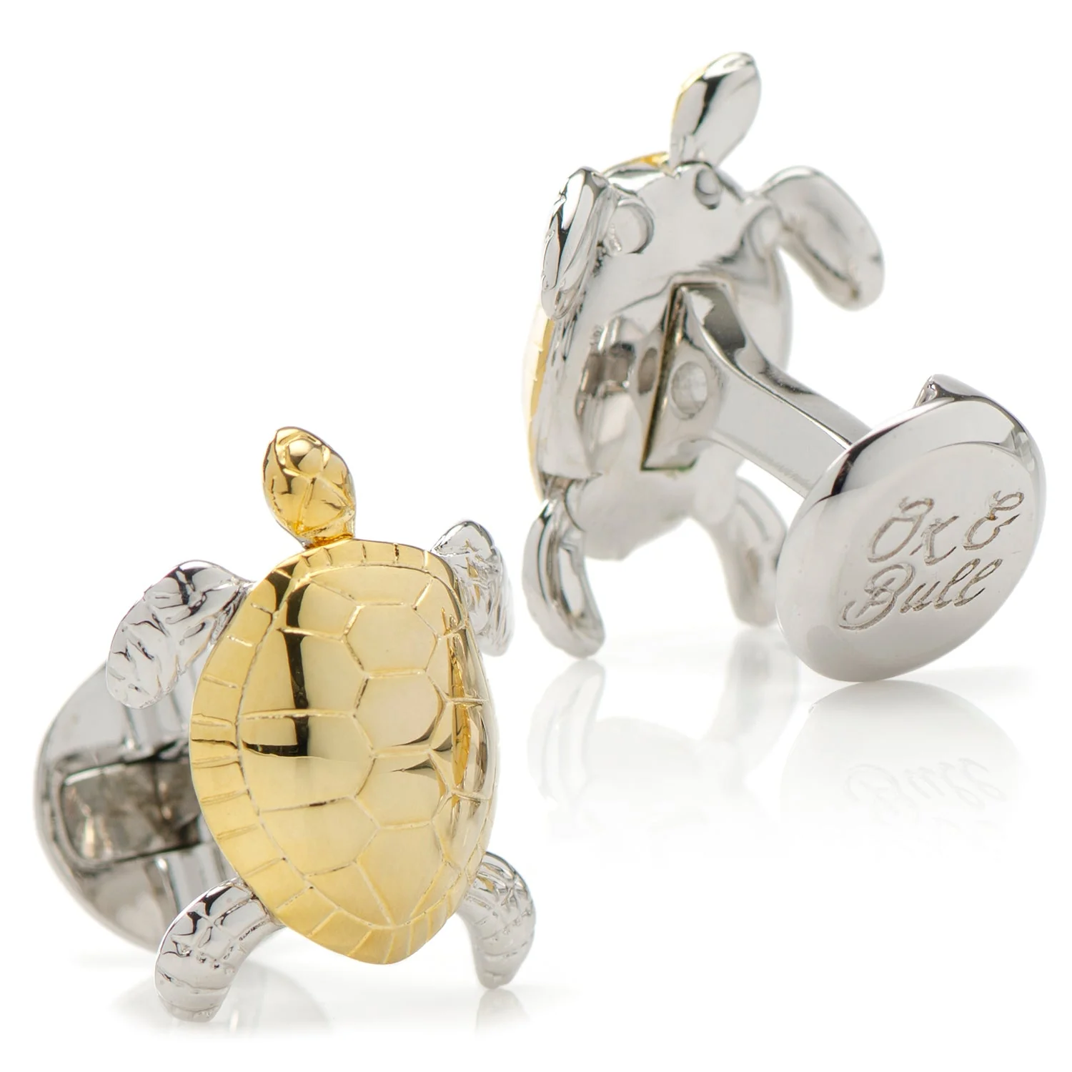Turtle Movement 3D Cufflinks - Image 3