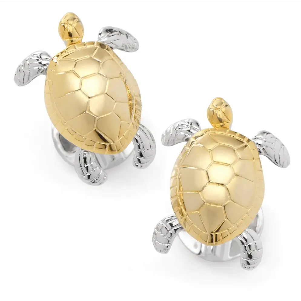 Turtle Movement 3D Cufflinks - Image 6