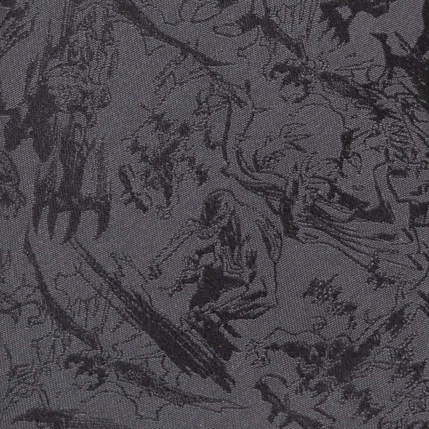 Venom Dark Gray Action Men's Tie - Image 6