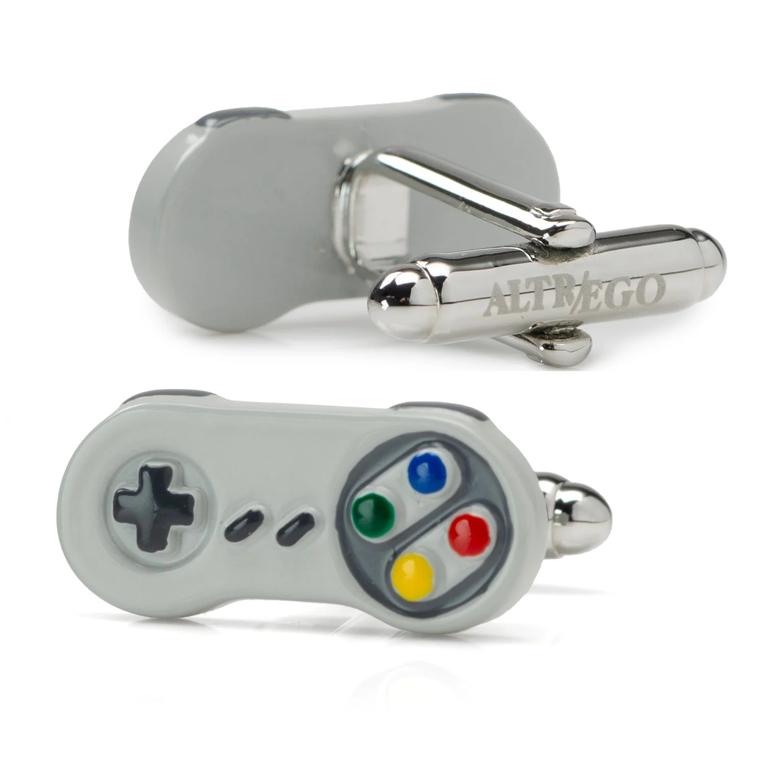 Vintage Game Controller 3D Cufflinks - Image 3