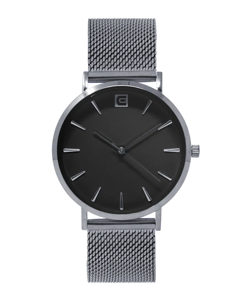 Voyager (Silver/Black) Watch