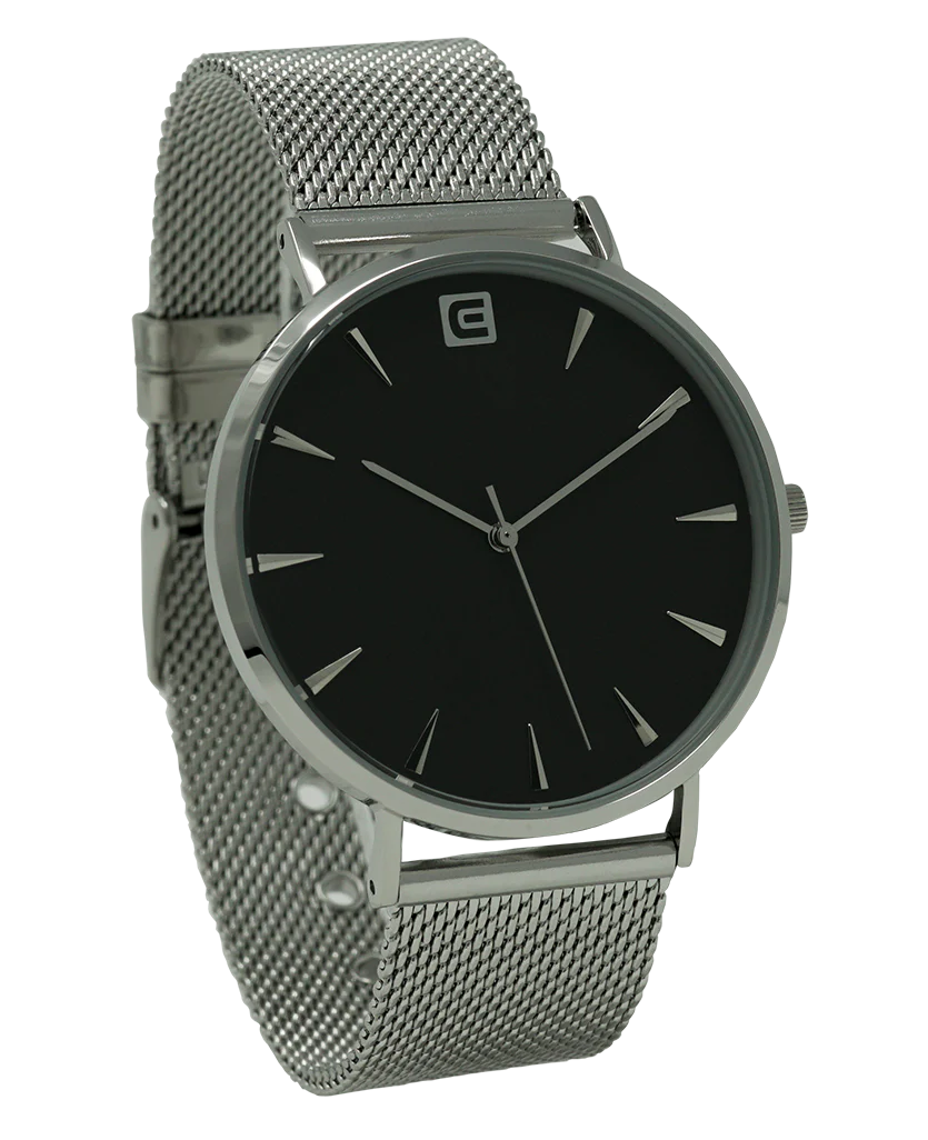 Voyager (Silver/Black) Watch - Image 2