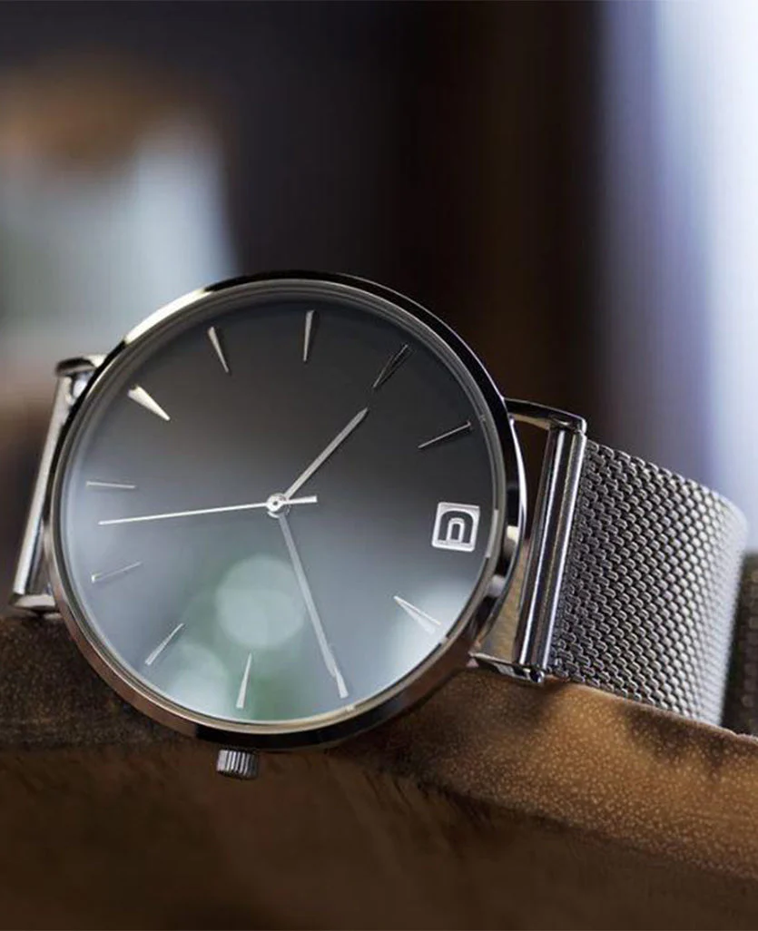 Voyager (Silver/Black) Watch - Image 3
