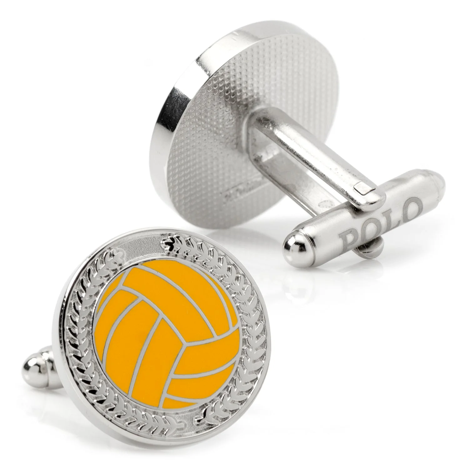 Water Polo Embossed Cufflinks - Image 2