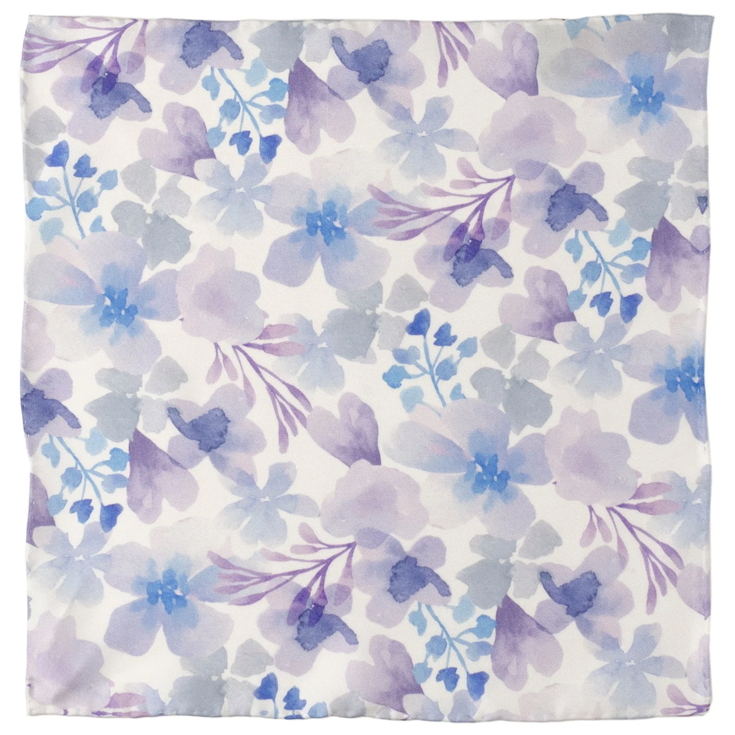 Watercolor Lavender Tie and Pocket Square Gift Set - Image 6