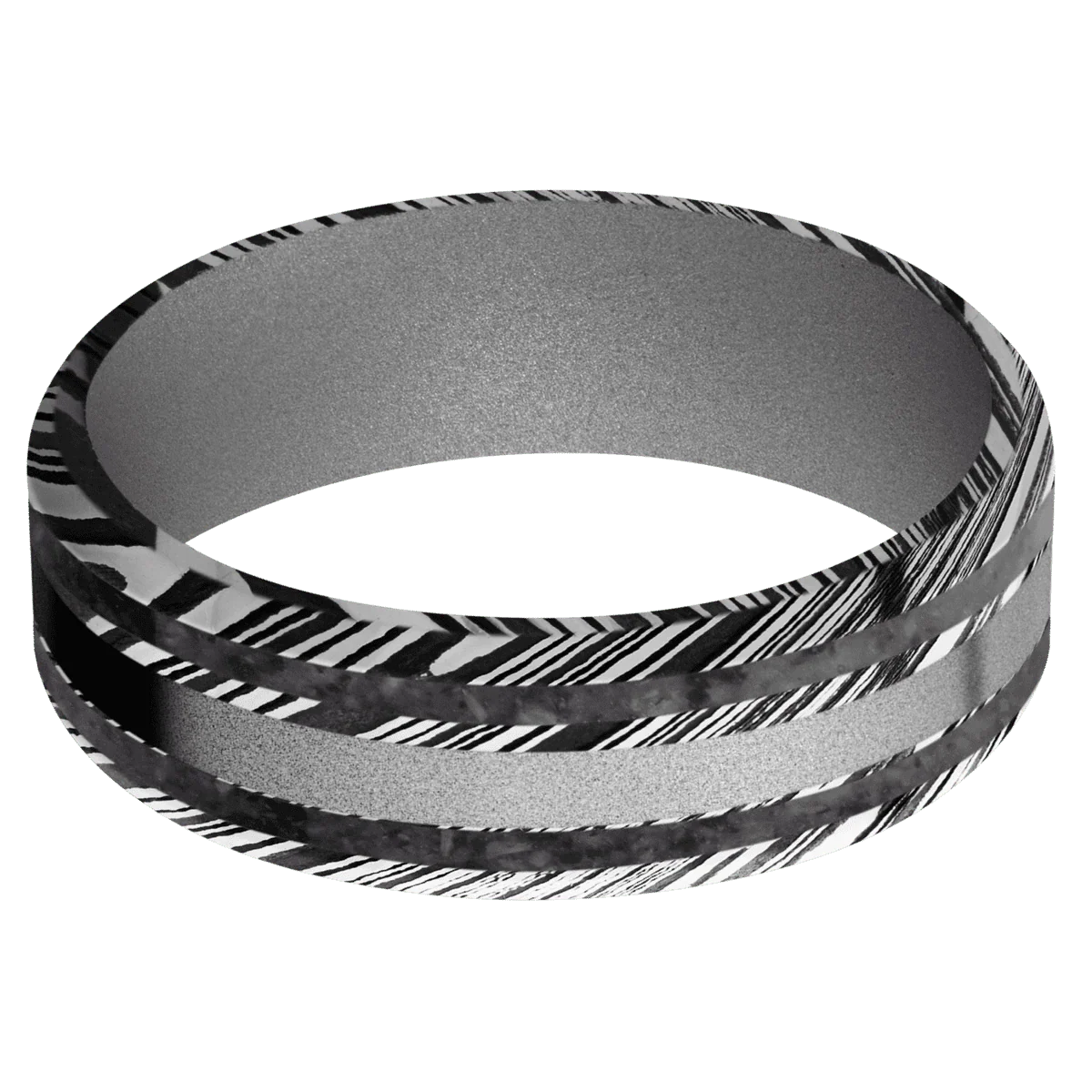 Woodgrain + Acid Finish + Crushed Silver - Image 3