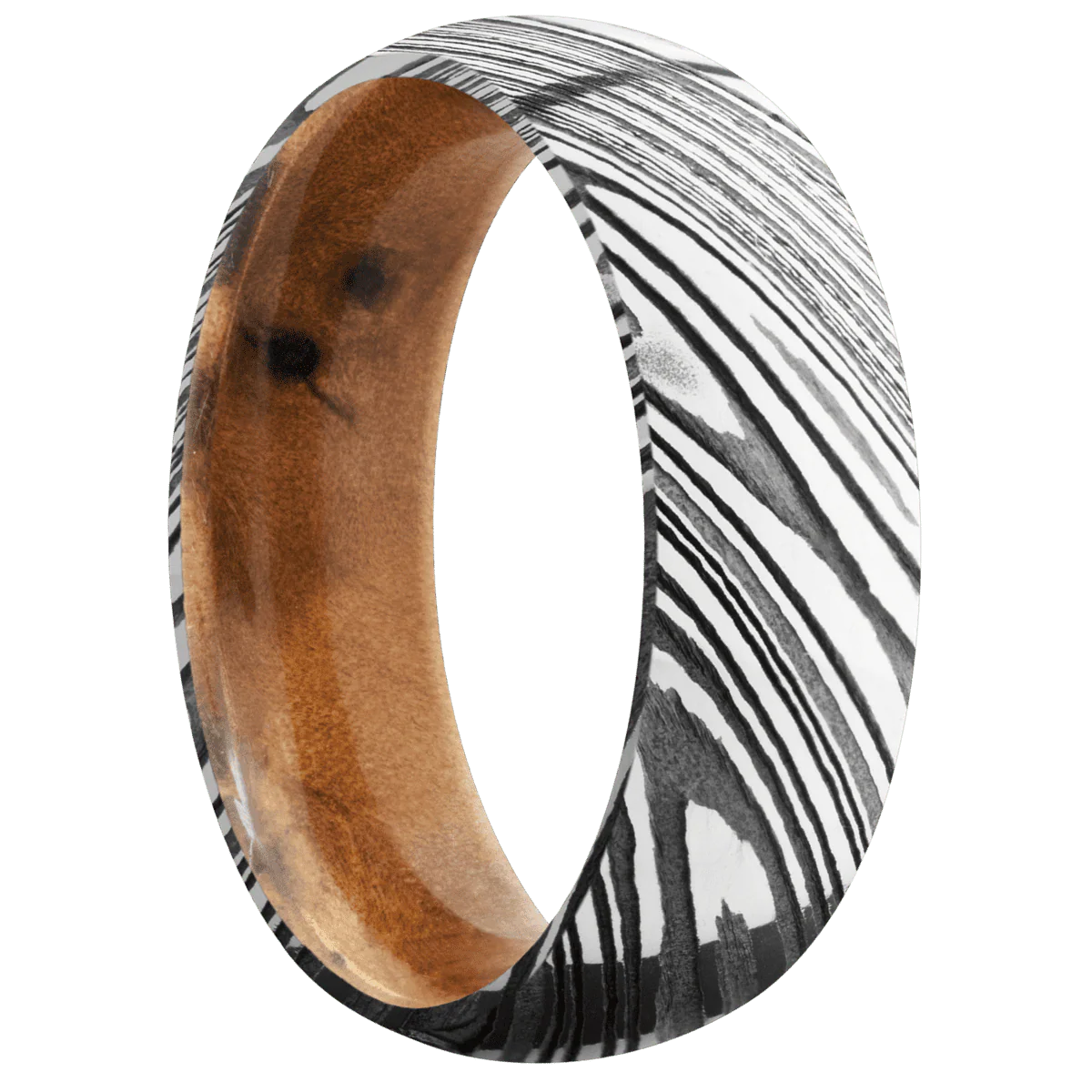 Woodgrain + Acid Finish + Thuya Burl