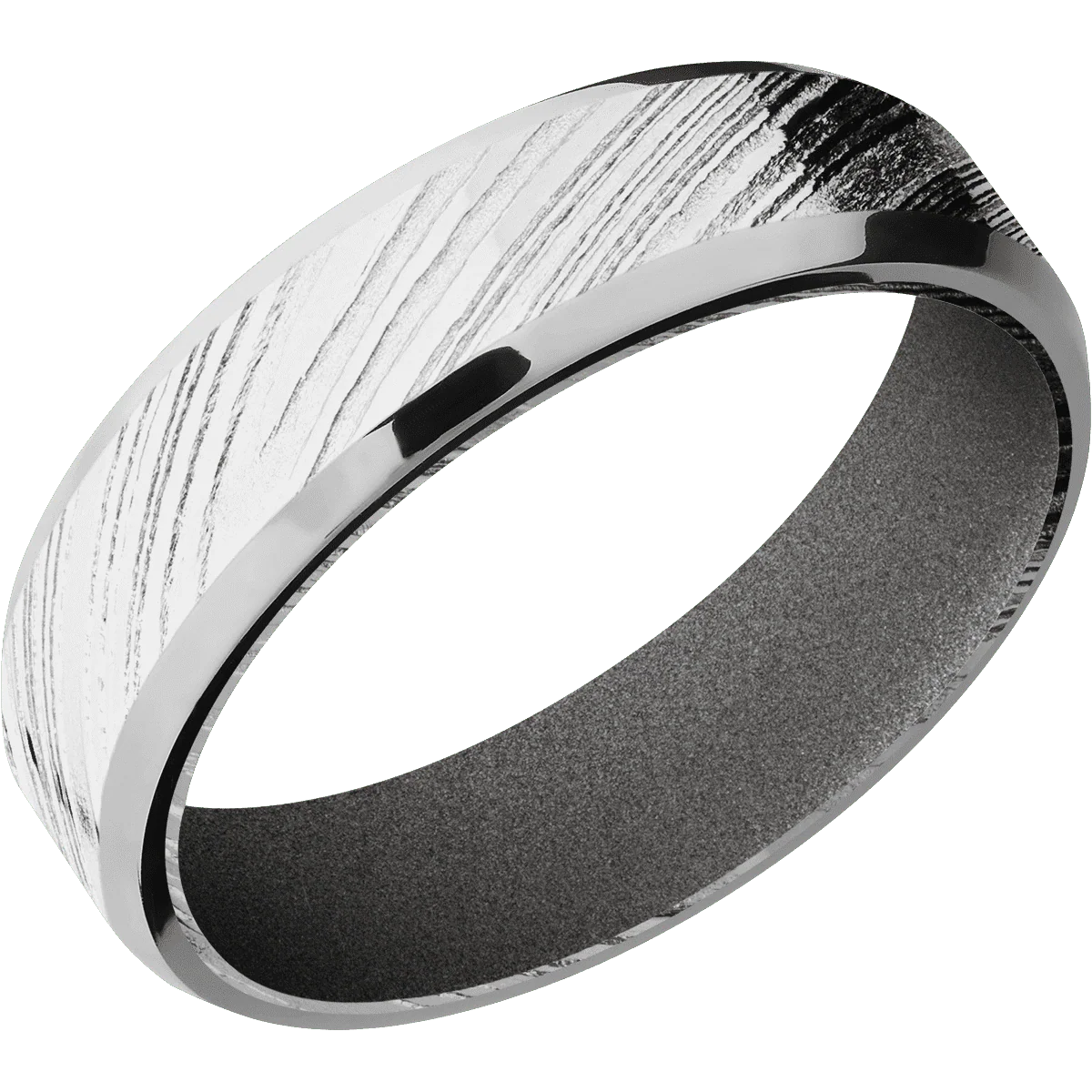 Woodgrain + Polish Finish + Gun Metal Grey - Image 2