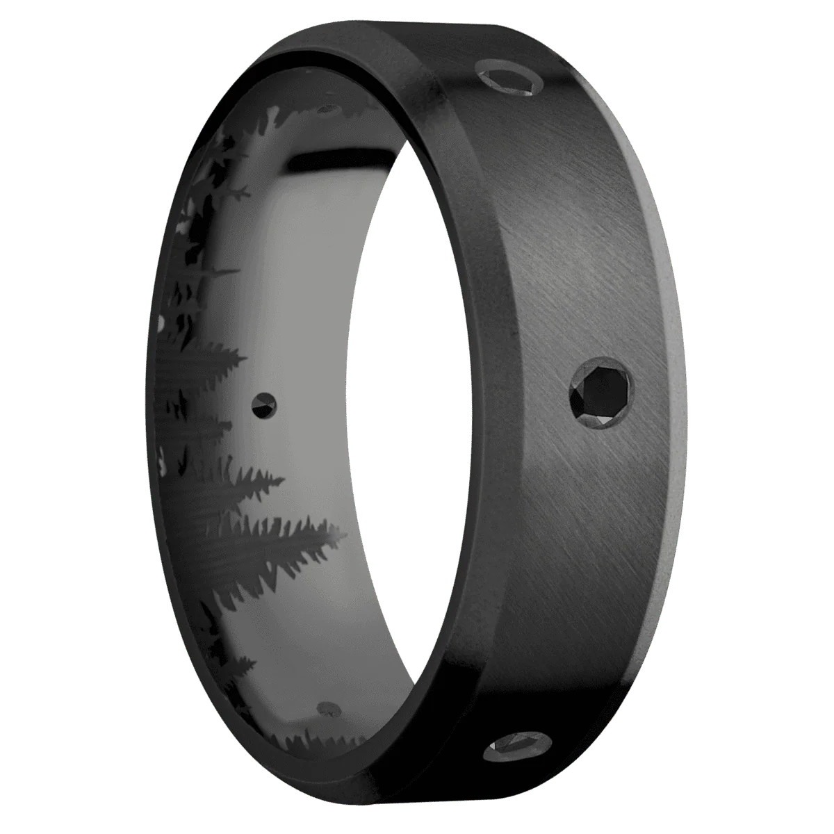 Zirconium + Anglesatin , Bead Finish