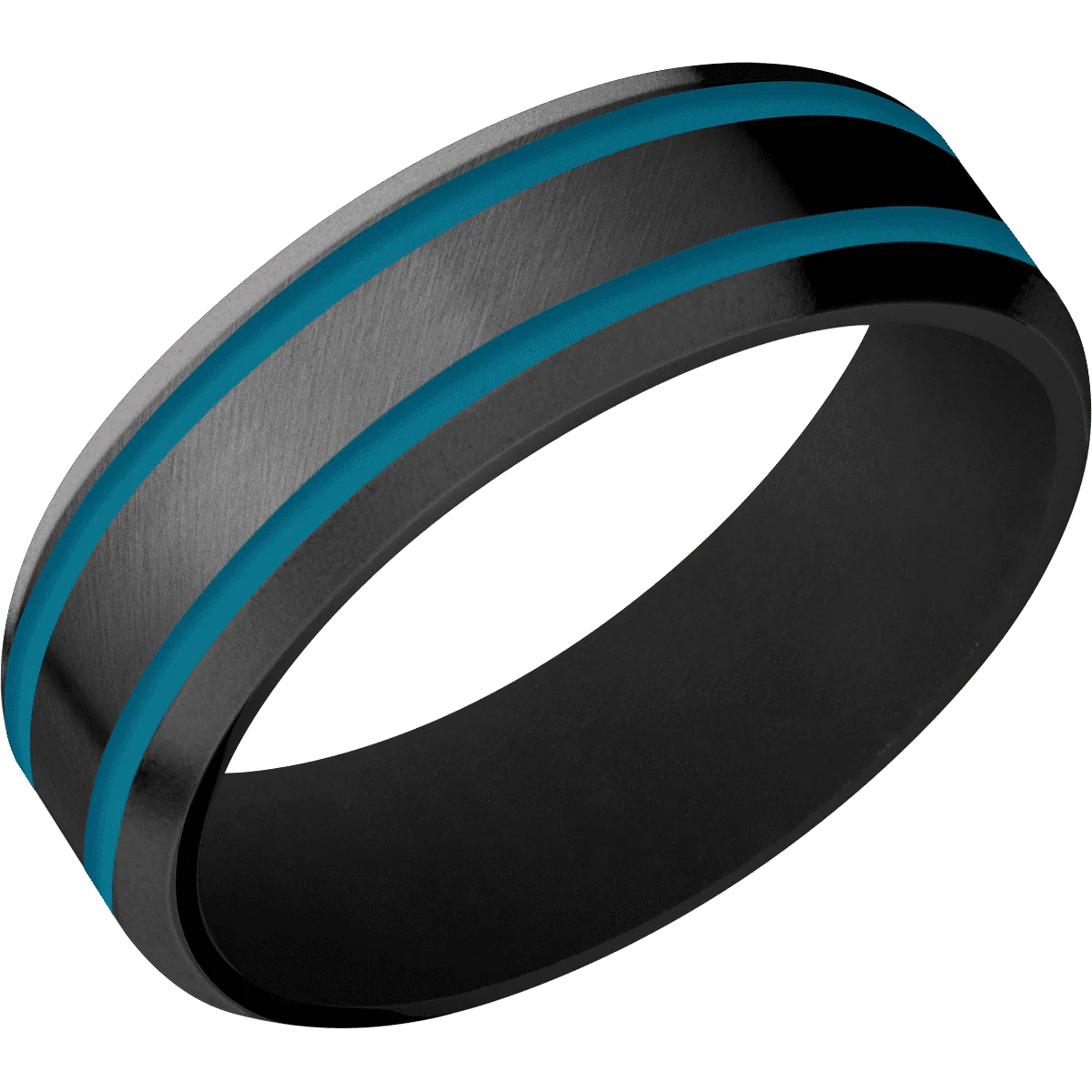 Zirconium + Anglesatin , Bead Finish + Black - Image 2