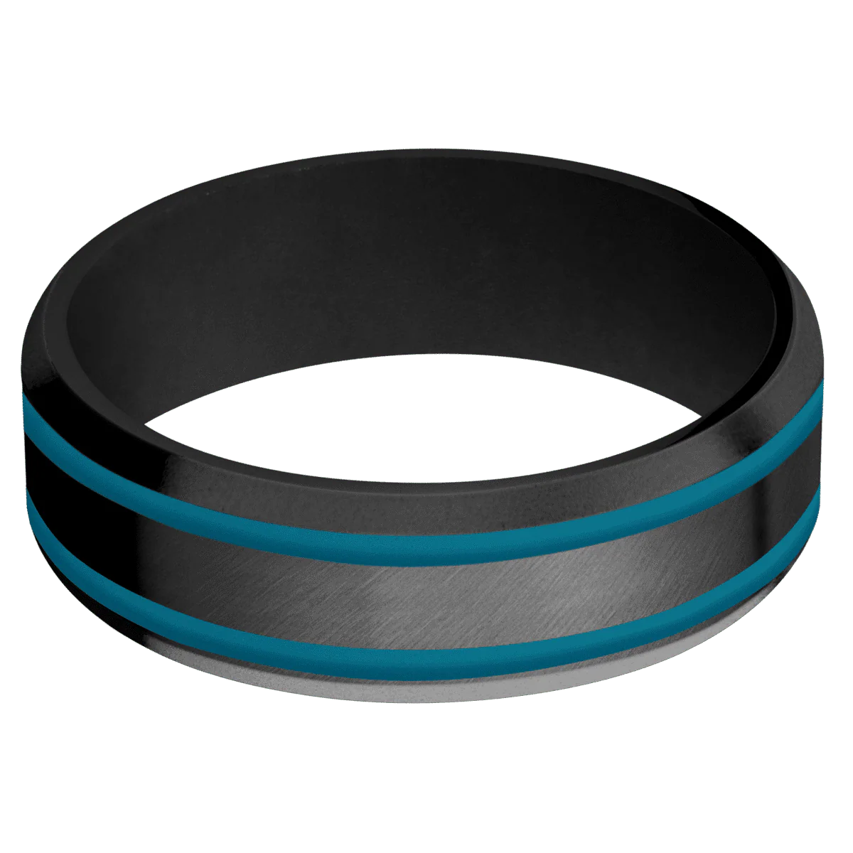 Zirconium + Anglesatin , Bead Finish + Black - Image 3