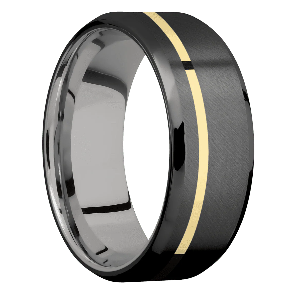 Zirconium + Anglesatin , Bead Finish + Titanium