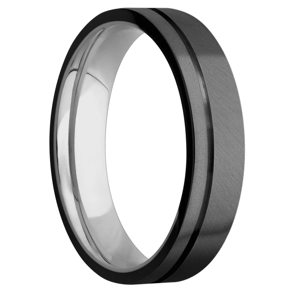 Zirconium + Anglesatin , Bead Finish + Titanium