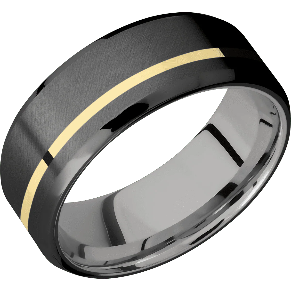 Zirconium + Anglesatin , Bead Finish + Titanium - Image 2