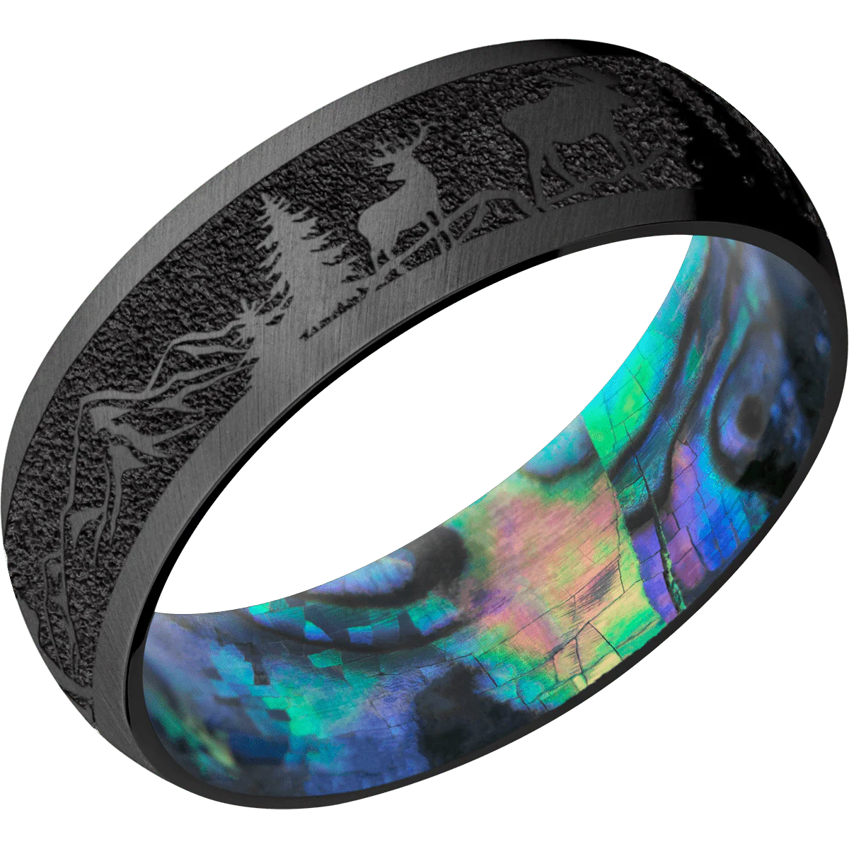 Zirconium + Anglesatin Finish + Abalone - Image 2